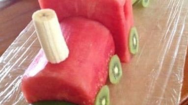 Creative way to use watermelon for your kids!