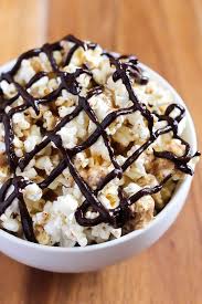 Popcorn and Chocolate! Best Duo Ever